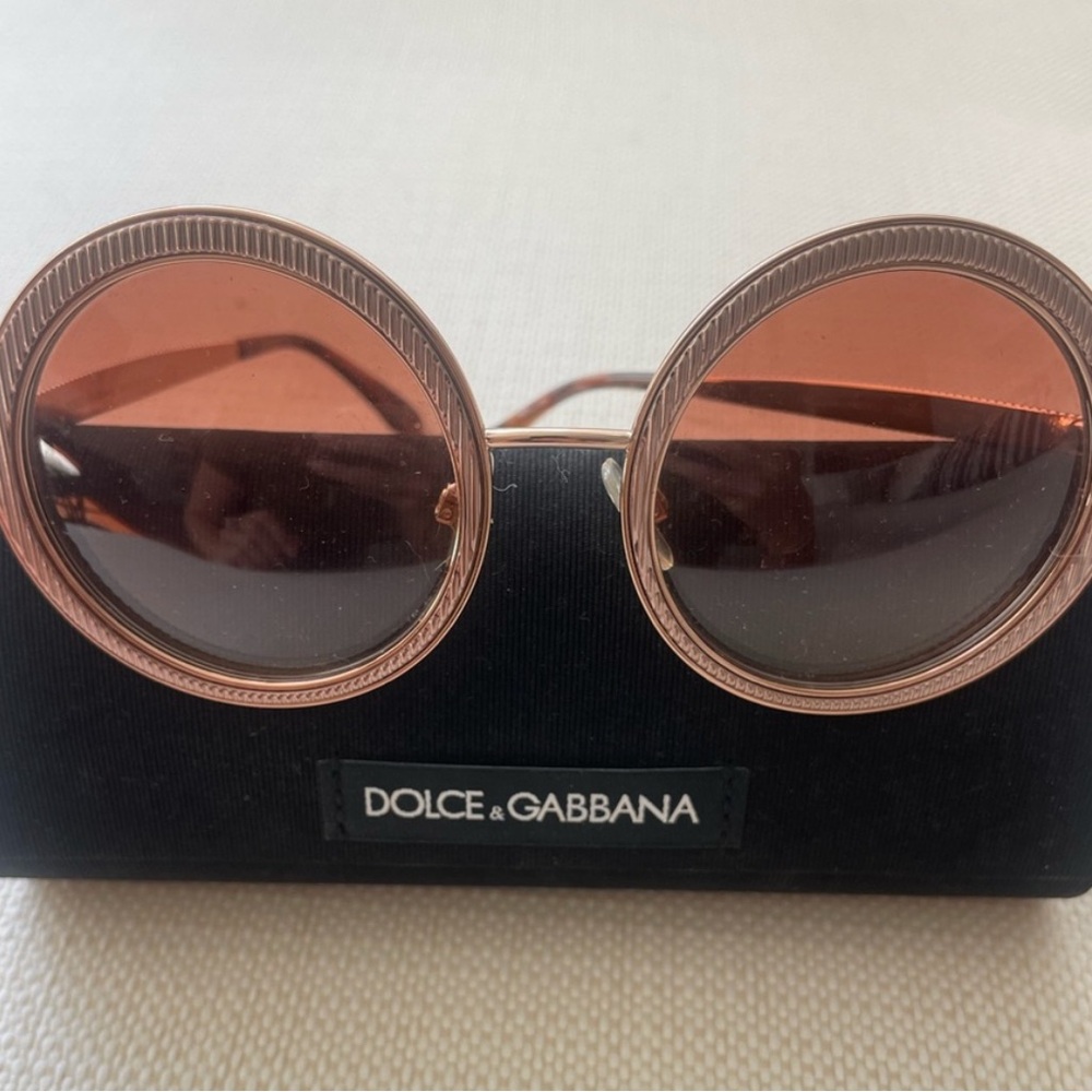 Dolce & Gabbana Women's Round Sunglasses - Pink